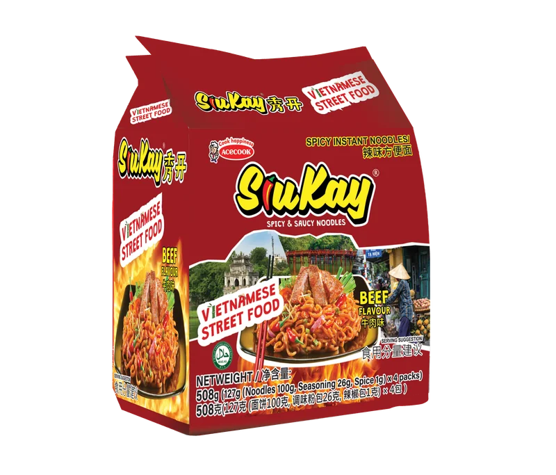 Siukay Beef noodles pack